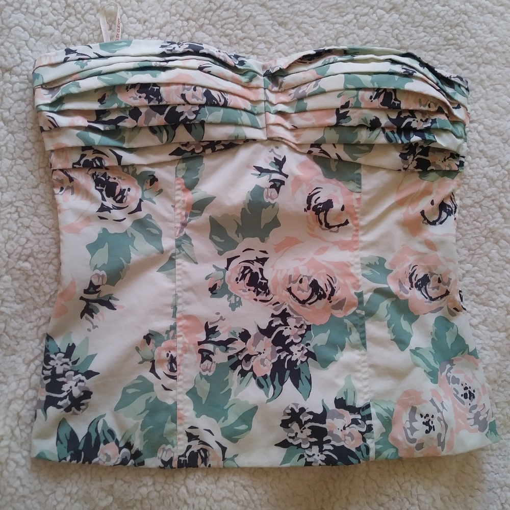 G by GUESS strapless top